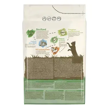 PURINA® CAT CHOW® Esterilizado Rico en Pavo Vista Trasera